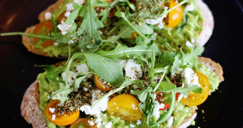 Seedy Avocado & Tomato Sourdough Toast