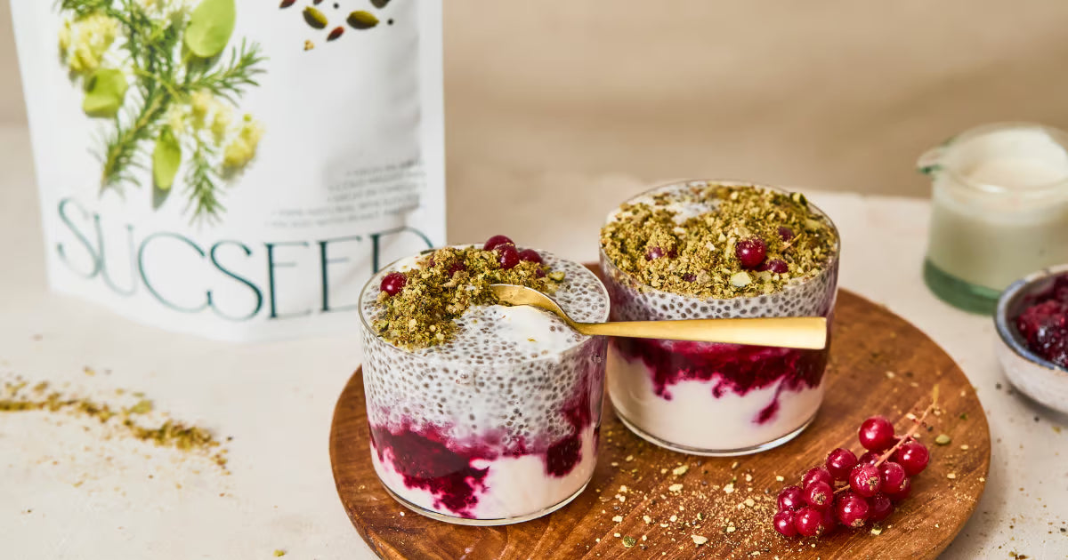 Chia, Greek Yoghurt Pudding