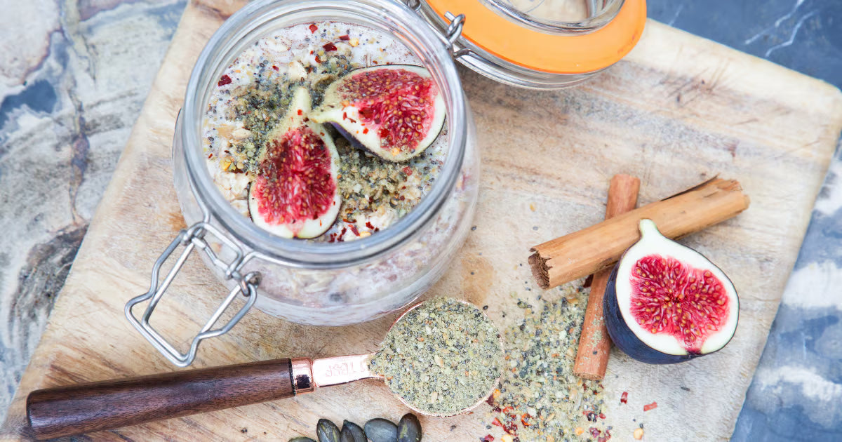 Cinnamon Spiced Overnight Oats