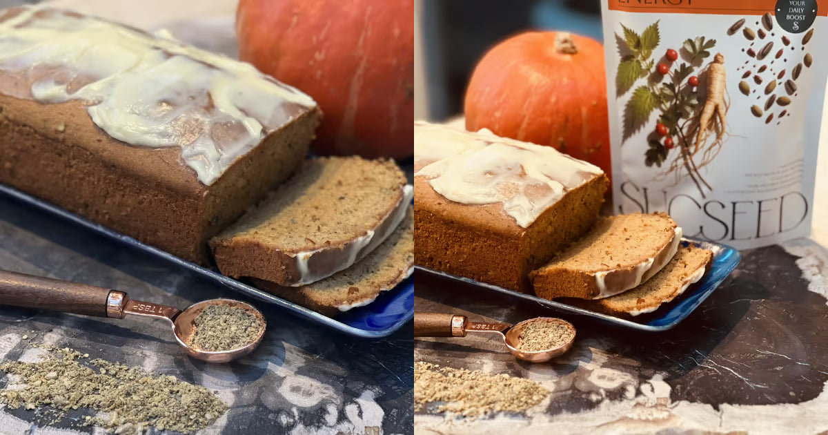 Pumpkin and Banana Loaf Cake