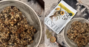 Seeded crackers